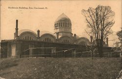 Herbivora Building, Zoo Postcard