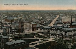 Bird's Eye View Postcard