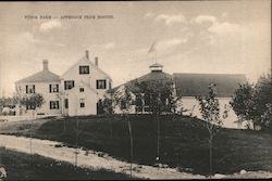 Tudor Farm - Approach from Boston Saugus, MA Postcard Postcard Postcard