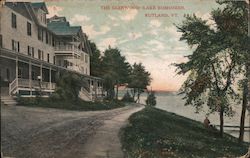 The Glenwood - Lake Bomoseen Rutland, VT Postcard Postcard Postcard