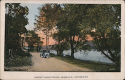 Greetings From Jamaica, Vermont Postcard