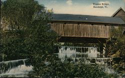 Wooden Bridge Postcard