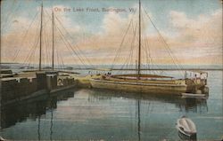 On the Lake Front Burlington, VT Postcard Postcard Postcard