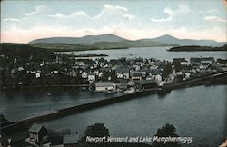 Newport, Vermont and Lake Memphremagog Postcard