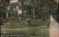 Ethan Allen Club Burlington, VT Postcard Postcard Postcard