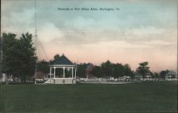 Grounds at Fort Ethan Allen Burlington, VT Postcard Postcard Postcard