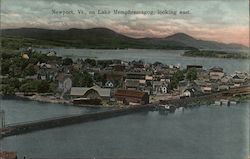 View on Lake Mmphremagog, Looking East Newport, VT Postcard Postcard Postcard