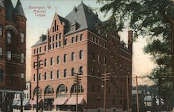 Masonic Temple Postcard