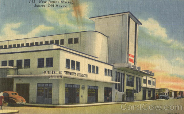 New Juarez Market Mexico