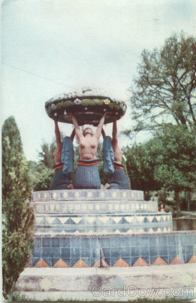 Fuente Tarasca Morelia MICH Mexico