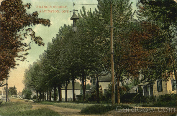Francis Street Alvinston Canada Ontario