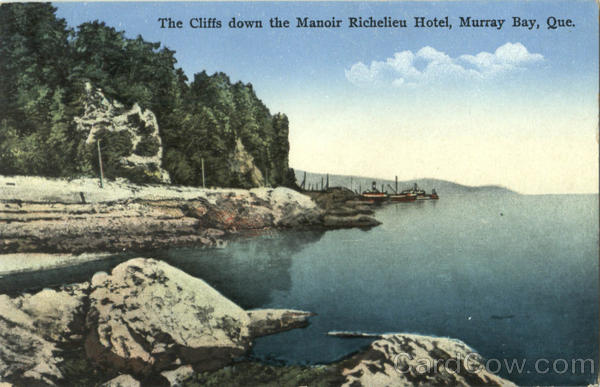 The Cliffs Down The Manoir Richelieu Hotel Murray Bay PQ Canada