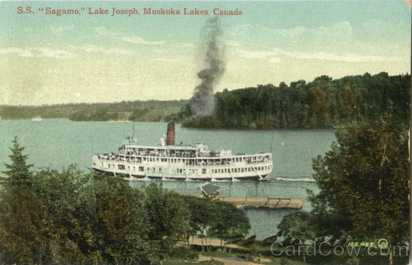 S.S. Sagamo Lake Joseph Muskoka Lakes Canada Misc. Canada