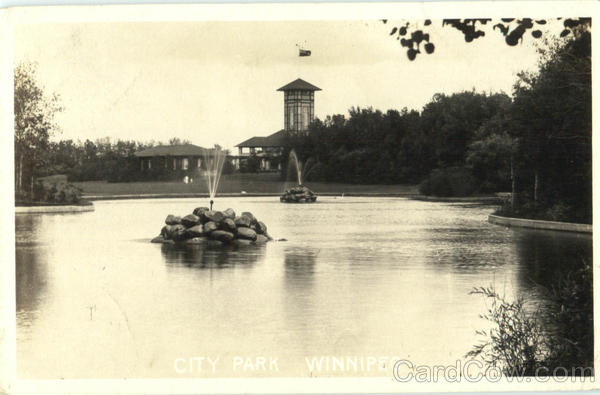 City Park Winnipeg MB Canada Manitoba