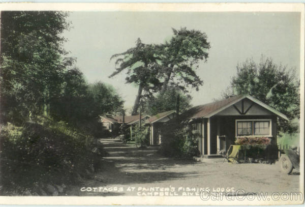 Cottages At Painter's Fishing Lodge Campbell BC Canada