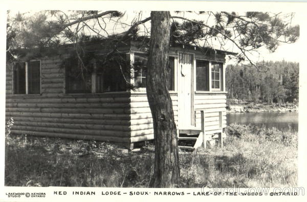 Red Indian Lodge, Sioux Narrows ON Canada Ontario