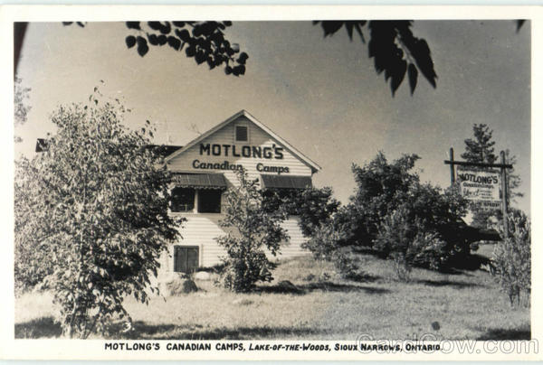 Motlong's Canadian Camps, Sioux Narrows Canada Ontario
