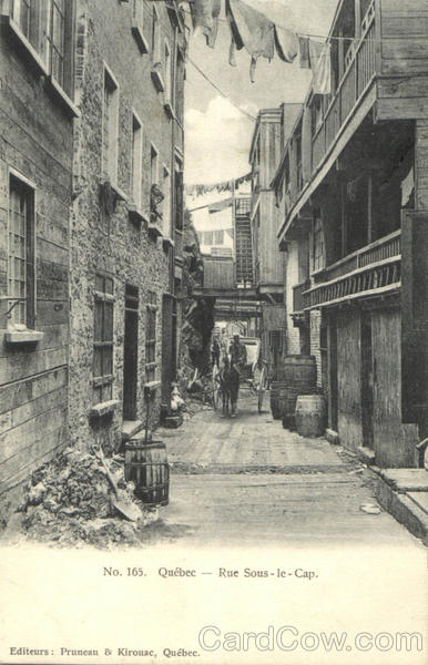 Rue Sous Le Cap PQ Canada Quebec