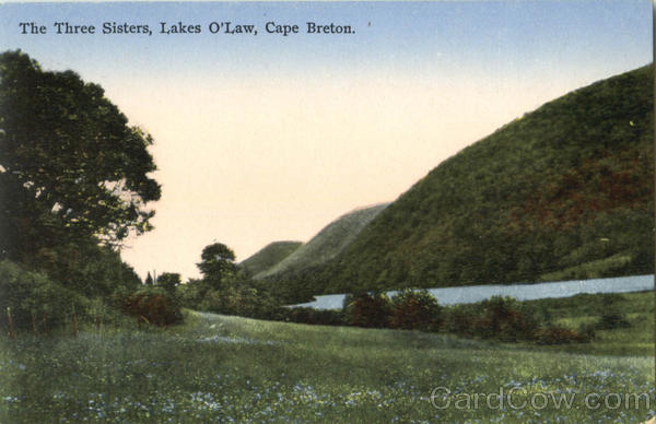 The Three Sisters, Lake O'Law Cape Breton Canada Misc. Canada