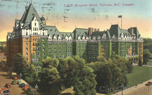 C.P.R. Empress Hotel Victoria BC Canada British Columbia