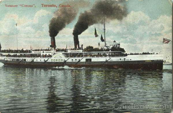 Steamer Corona Toronto Canada Ontario