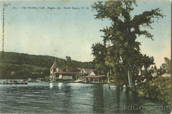 The Boating Club Regata Day North Hatley PQ Canada