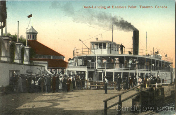 Boat Landing At Hanlon's Point Toronto Canada Ontario