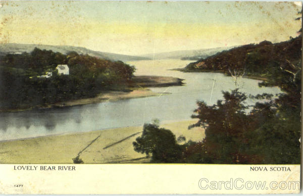 Lovely Bear River NS Canada Nova Scotia