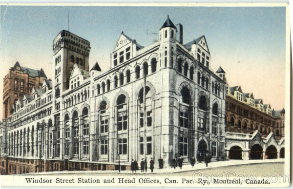 Windsor Street Station And Head Offices Montreal PQ Canada