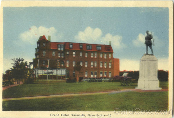 Grand Hotel Yarmouth NS Canada Nova Scotia