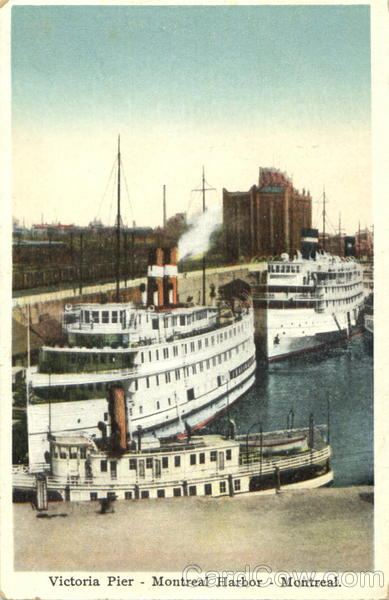 Victoria Pier Montreal PQ Canada Quebec