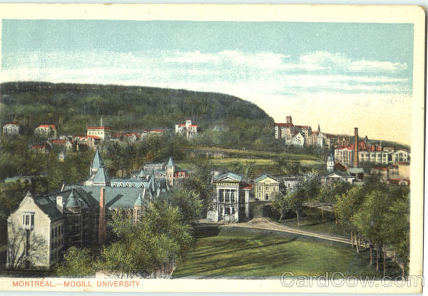 Mogill University Montreal PQ Canada Quebec