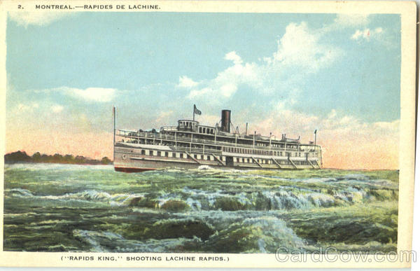 Rapids King Shooting Lachine Rapids Montreal PQ Canada