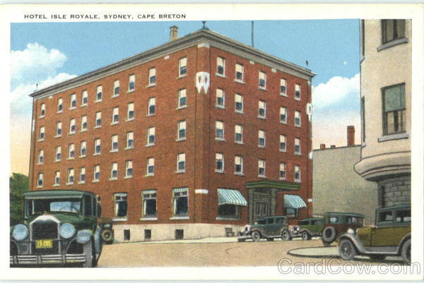 Hotel Isle Royale Cape Breton NS Canada Nova Scotia