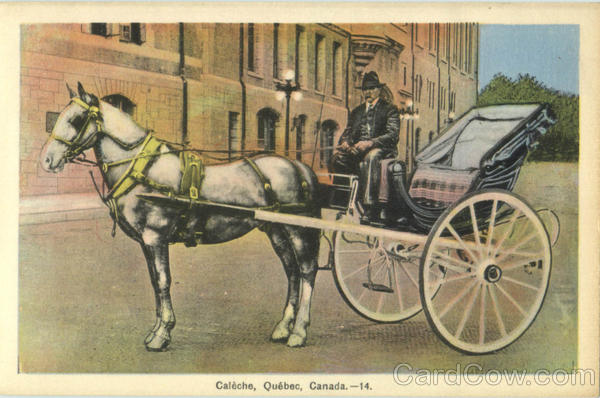 Caleche PQ Canada Quebec