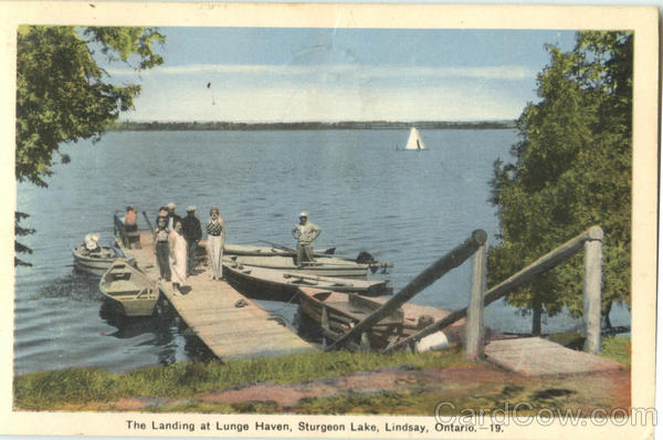 The Landing At Lunge Haven, Sturgeon Lake Lindsay Canada