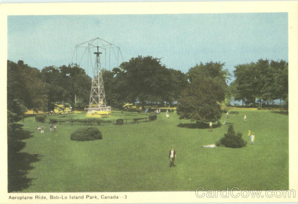 Aeroplane Ride, Bob-Lo Island Park ON Canada Ontario