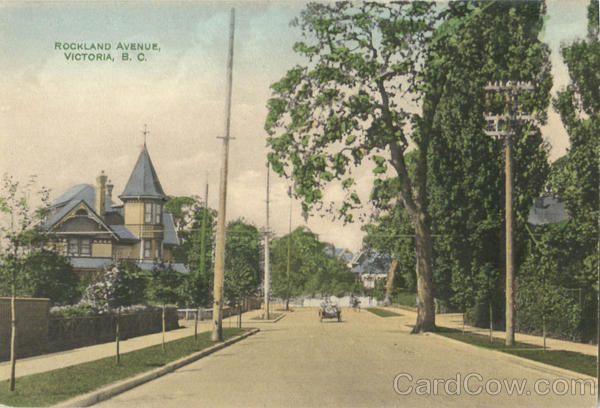Rockland Avenue Victoria BC Canada British Columbia