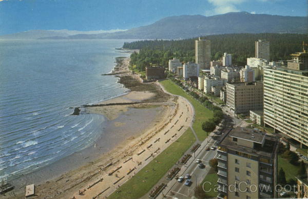 The Birdseye View Of English Bay Vancouver BC Canada