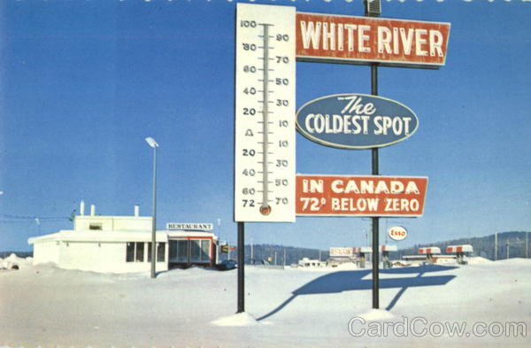 Canada's Cold Spot White River YT Yukon Territory