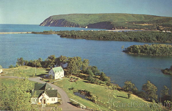 Cape Smokey And The Entrance To Cape Breton National Park NS Canada