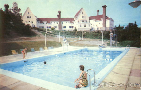 The New Swimming Pool And The Keltic Lodge Cape Breton Canada