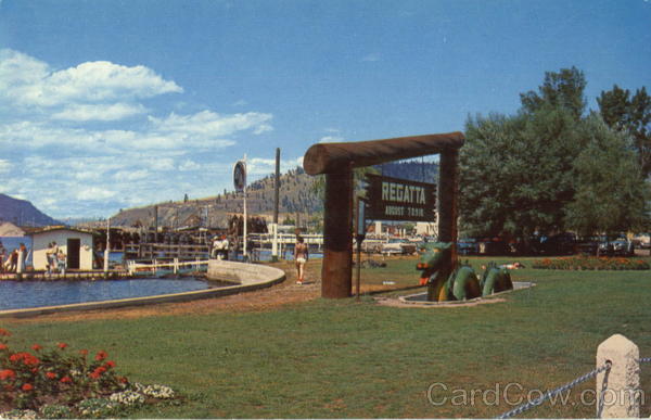A Replica Of The Famous Ogopogo Kelowna BC Canada British Columbia