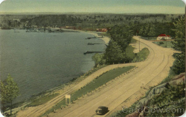 Trans Canada Highway And Trout Lake North Bay ON Ontario