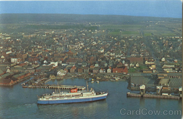 M. V. Bluenose And Yarmouth Nova Scotia Canada