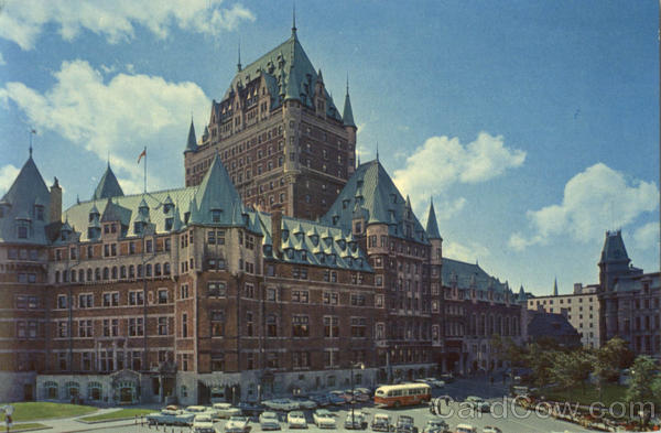 The Chateau Frontenac Quebec PQ Canada