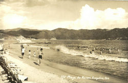 Playa De Hornos Postcard