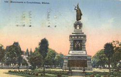 Monumento A Cuauhtemoc Postcard