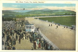 Rack Track Tia Juana, Mexico Postcard Postcard