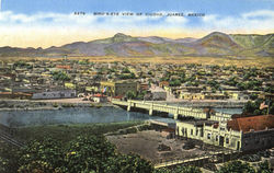 Bird's Eye View Of Ciudad Juarez Postcard